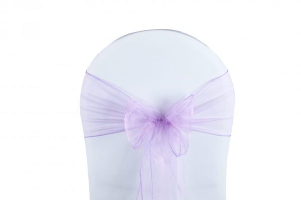 noeud de chaise Organza Parme